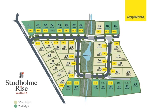 Studholme Rise Availability Plan for website v3
